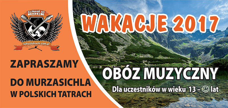 Wakacje 2017 – Obóz muzyczny