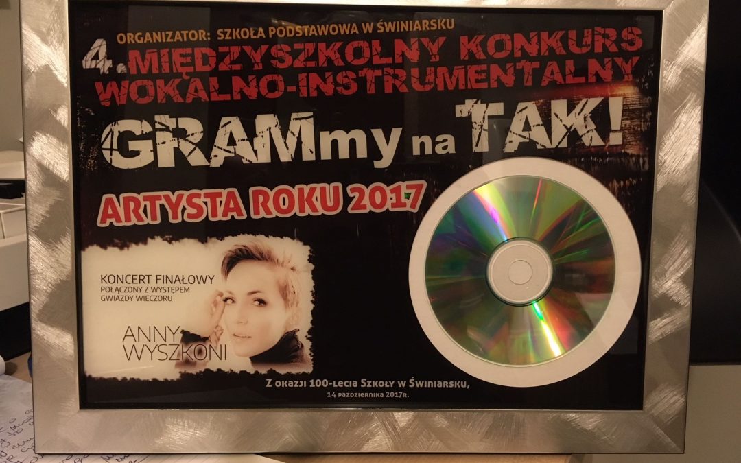 Michał Siedlarz Artysta Roku festiwalu GRAMmy na TaK!